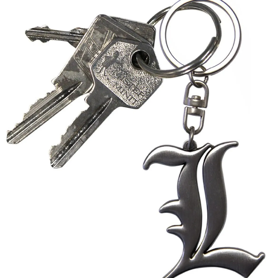 death note - keychain 3d - l symbol