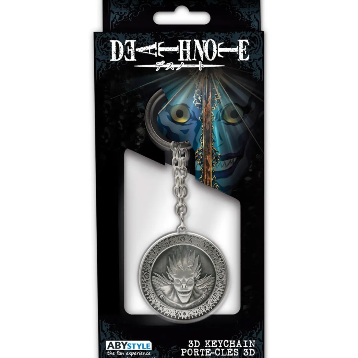 death note - keychain 3d - medaglia