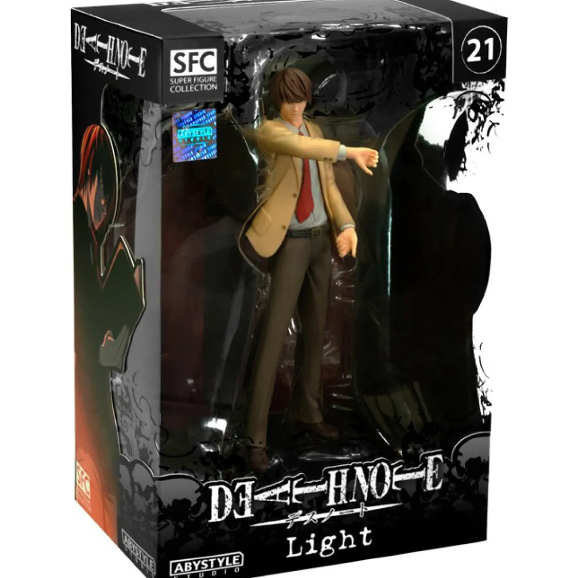 death note - light - statua 18cm