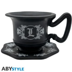 death note - tazza 3d 200ml con piattino