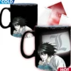 death note - tazza heat change 460ml - kira & l