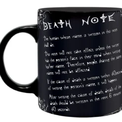 death note - tazza 320ml - l e regole