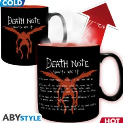 death note - tazza termosensibile 460ml - l & light