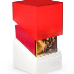 deck case - boulder 100+ synergy - rosso/bianco