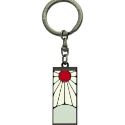 demon slayer - keychain - tanjiro earring