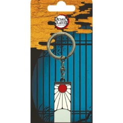 demon slayer - keychain - tanjiro earring