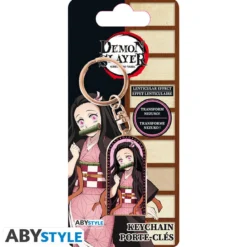 demon slayer - portachiavi lenticolare - nezuko s2