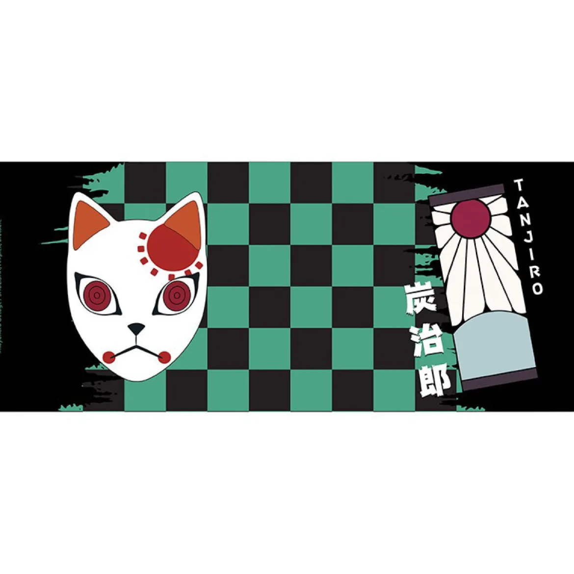 demon slayer - tazza 460ml - tanjiro earring