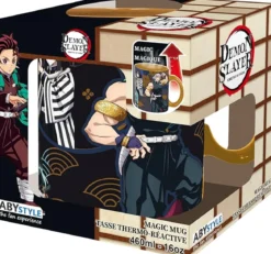demon slayer - tazza termosensibile 460ml - hashira s2