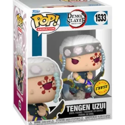 demon slayer - tengen uzui with nichirin cleavers 9cm - funko pop! 1533 chase