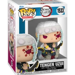 demon slayer - tengen uzui with nichirin cleavers 9cm - funko pop! 1533