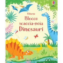 dinosauri. blocco scaccia-noia. ediz. illustrata