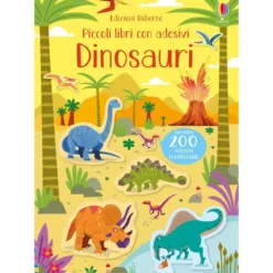 dinosauri - piccoli libri con adesivi