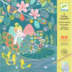 disegni da grattare - lo stagno