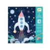 disegni da grattare - missione nello spazio