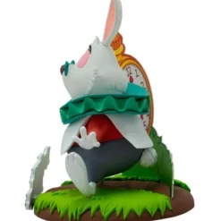 disney: alice in wonderland - bianconiglio - statua 10cm