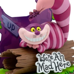 disney: alice in wonderland - stregatto - statua 10cm