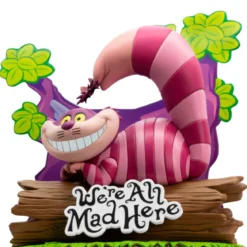 disney: alice in wonderland - stregatto - statua 10cm