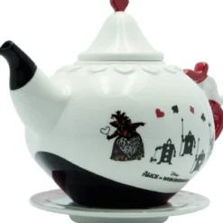 disney: alice in wonderland - teiera - regina di cuori