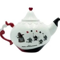 disney: alice in wonderland - teiera - regina di cuori