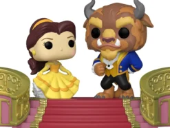 disney: beauty and the beast - belle & the beast - funko pop! moment 1141