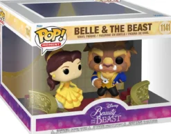disney: beauty and the beast - belle & the beast - funko pop! moment 1141
