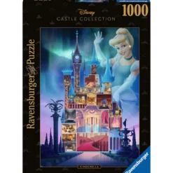 disney: castle collection - cenerentola - puzzle 1000 pezzi
