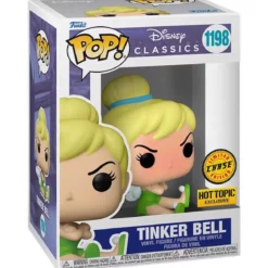 disney classic - grumpy tinker bell 9cm - funko pop 1198 chase