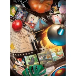 disney classic movies - puzzle compact + poster - puzzle 1000 pezzi