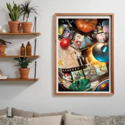 disney classic movies - puzzle compact + poster - puzzle 1000 pezzi