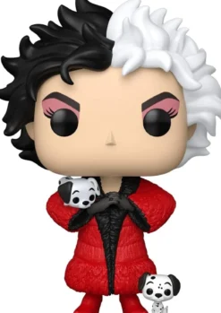 disney 101 dalmatians - cruella de vil (1996) 9cm - funko pop! 1662