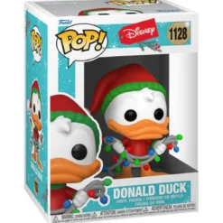 disney: holiday - donald duck 9cm - funko pop! 1128