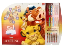 disney - il re leone - 5 in 1 set da colorare