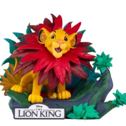 disney: il re leone - simba - statua 10cm