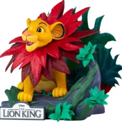 disney: il re leone - simba - statua 10cm