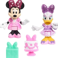 disney junior - minnie coppia di personaggi assortiti
