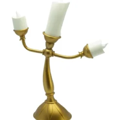 disney: la bella e la bestia - lampada - lumière