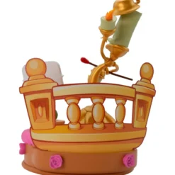 disney: la bella e la bestia - lumière - statua 12cm