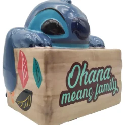 disney: lilo & stitch - biscottiera - stitch ohana