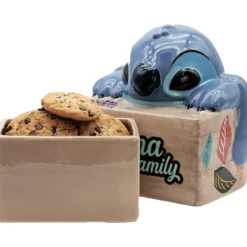 disney: lilo & stitch - biscottiera - stitch ohana