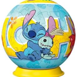 disney: lilo & stitch - lilo con scrump - puzzle 3d