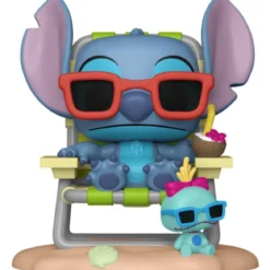 disney: lilo & stitch - stitch in sunlounger - funko pop! 1639
