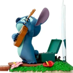 disney: lilo & stitch - stitch with guitar - statua 10cm