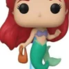 disney little mermaid - ariel with bag 9cm - funko pop! 563