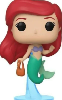 disney little mermaid - ariel with bag 9cm - funko pop! 563