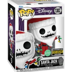 disney: nightmare before christmas - santa jack 9cm - funko pop 1383
