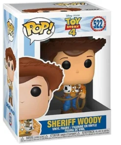 disney pixar: toy story 4 - woody 9cm - funko pop! 522