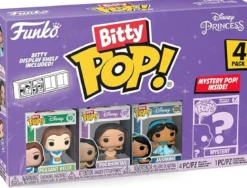 disney - princess bella 4 pack 3cm - funko pop bitty