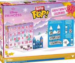 disney princess - bitty pop calendario dell'avvento 24 giorni