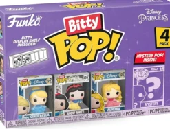disney - princess cenerentola 4 pack 3cm - funko pop bitty